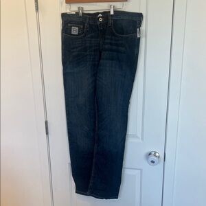 CINCH Men's Slim Fit Silver Label Jeans Size 35X32 In Indigo